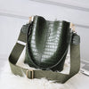 Womans Luxury Shoulder Leather Bucket Hand Bag Purse - RoyaleCart