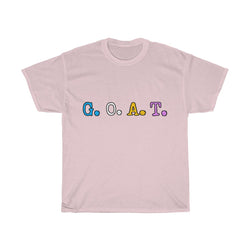 G. O. A. T Tee Shirts 100% Cotton in 7 Colors - RoyaleCart