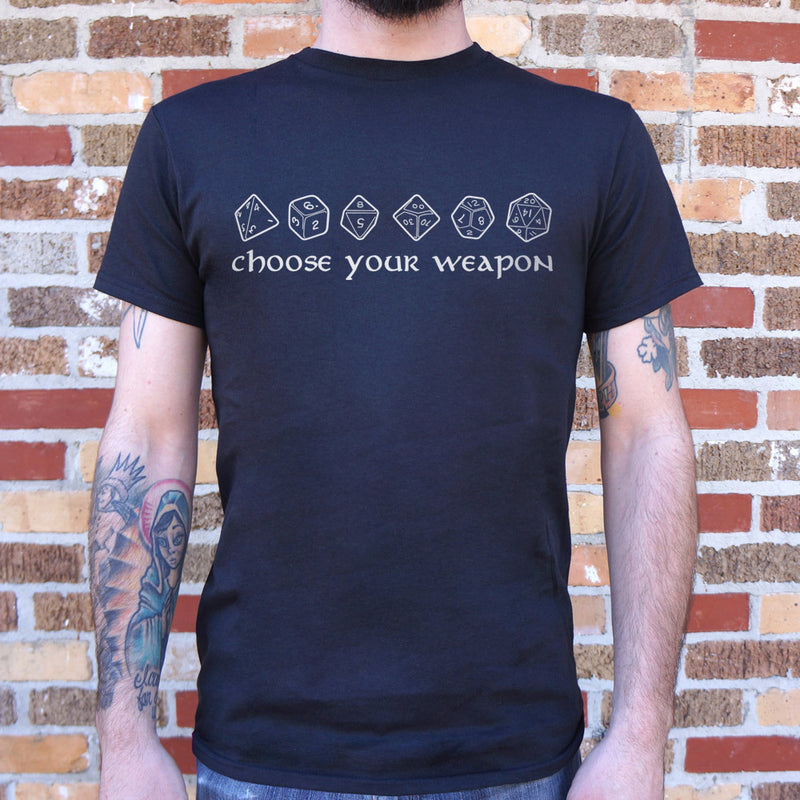 Choose Your Weapon T-Shirt (Mens) - RoyaleCart