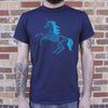 Unicorn Skeleton T-Shirt (Mens) - RoyaleCart